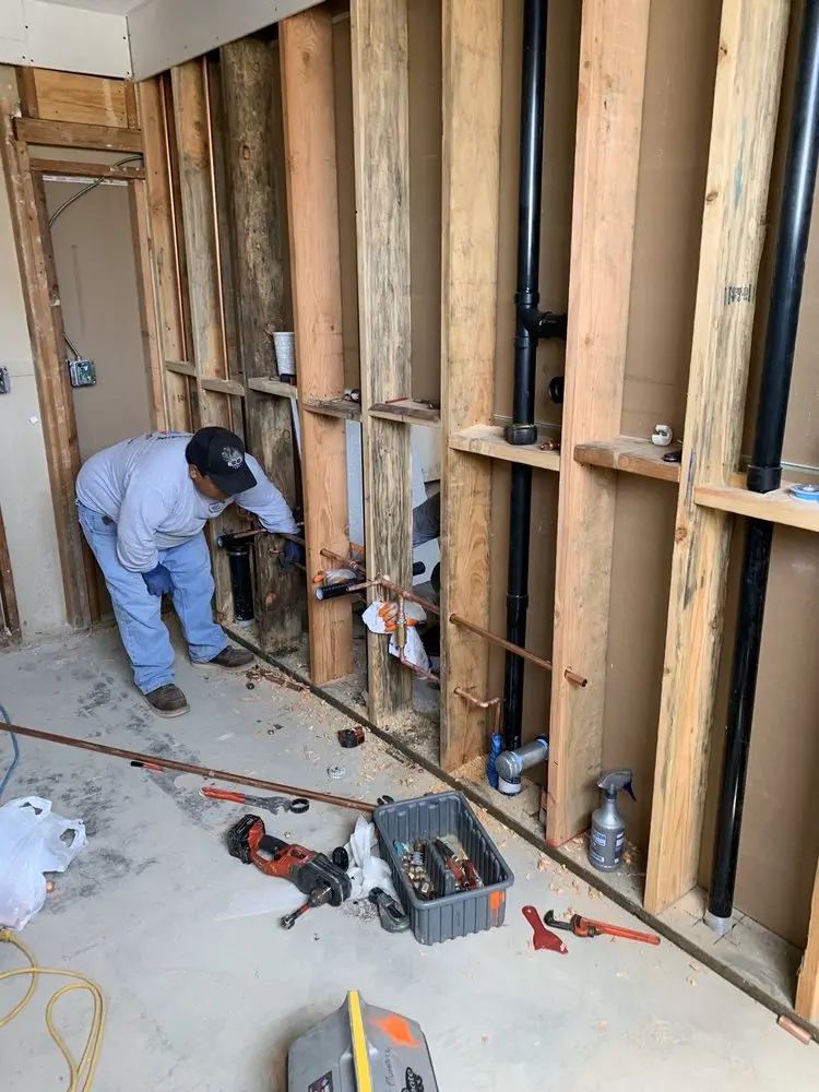 Commercial rough-in plumbing for Commercial Plumbing in Santa Anita